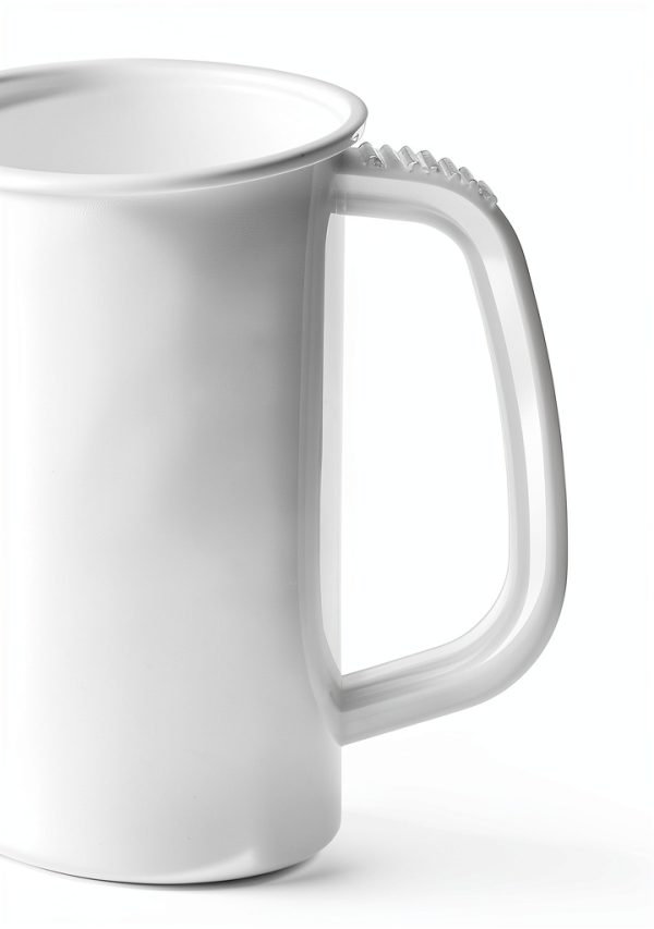 EISCO Plastic Pitcher 500mL Euro Design Autoclavable Measuring Jug-3