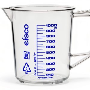 Measuring Jug 1000ml EISCO Polypropylene Lab Pitcher with Spout-0