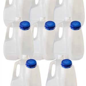 128 Oz Plastic Gallon Jug Bottles 8 Pack BOTTLE DEPOT USA-0