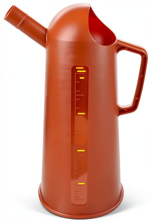 SP Bel-Art Closed 2 Liter Polypropylene Spout Pouring Pitcher-0