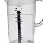 Vitlab Polypropylene Graduated Pitcher 1000mL Graduations Pack of 6-0