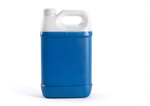 WellieSTR Pack of 2 5L HDPE Hedpak Container White Plastic Jug Handle-4