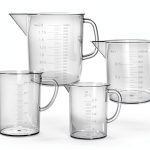 EISCO Plastic Pitcher Set 4pcs 250-500-1000-2000ml Polypropylene-0