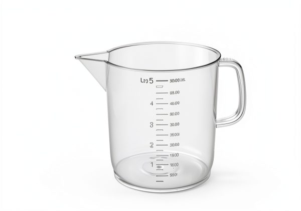 United Scientific™ Plastic Pitcher, 5000mL (1.32 Gallons) - Large Pitcher with Spout - Raised Graduations - Chemical Resistant, Autoclavable, 1 Each-2