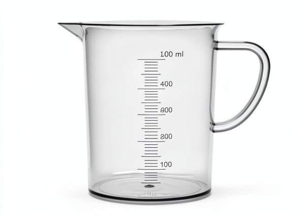 EISCO Plastic Pitcher, 500mL - Molded Graduations - Chemical Resistant & Autoclavable Polypropylene - Measuring Jug-0