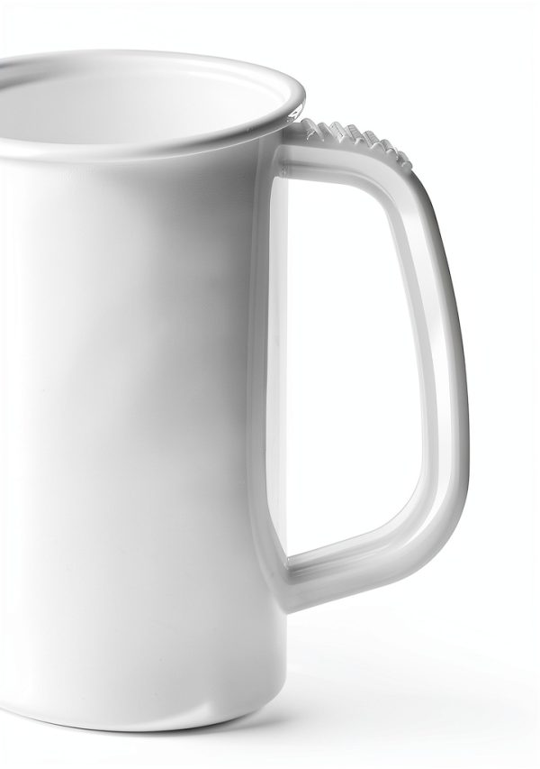 United Scientific™ Plastic Pitcher, 5000mL (1.32 Gallons) - Large Pitcher with Spout - Raised Graduations - Chemical Resistant, Autoclavable, 1 Each-1
