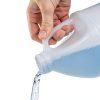Hudson Exchange 1/2 Gallon Round Plastic Jug with Cap HDPE 6 Pack-3