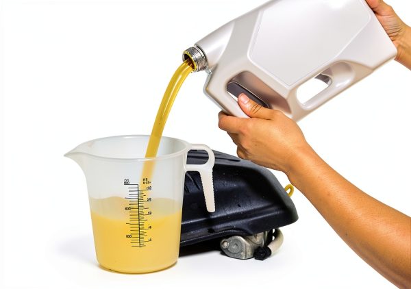4oz (110 mL) Graduated Cylinder, and 8oz (250 ml) Measuring Pitcher- Heat Resistant & Chemical Resistant, Great for Chemicals, Oil, Pool and Lawn, Home Brew - Ounce (oz) and Milliliter (mL)-5