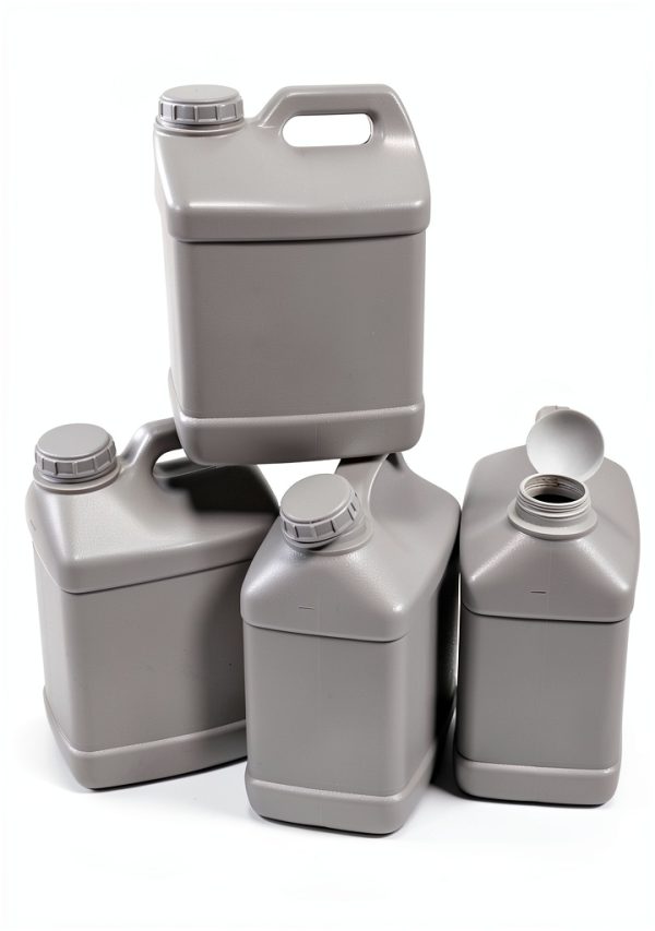 2 Gallon Plastic F-Style Jugs Priority Plastics BPA-Free 63mm Caps-0