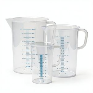 AZLON JPB3000P Plastic Pitcher, Blue 3000ml Polypropylene Lab Jug-0