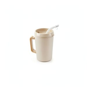 Medegen H208-08 Insulated Pitcher with Straw and Lid, Ivory, 34 oz Capacity, Pack of 24-0