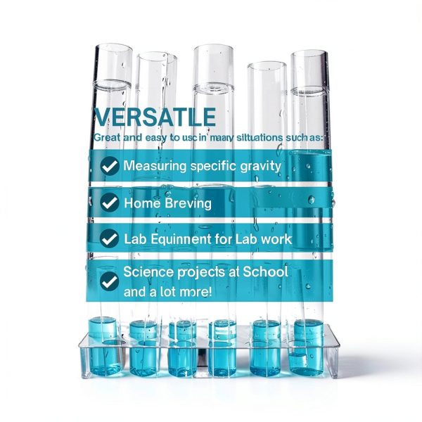 4oz (110 mL) Graduated Cylinder, and 8oz (250 ml) Measuring Pitcher- Heat Resistant & Chemical Resistant, Great for Chemicals, Oil, Pool and Lawn, Home Brew - Ounce (oz) and Milliliter (mL)-1