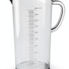 EISCO Plastic Pitcher 2L Autoclavable Polypropylene Measuring Jug-0