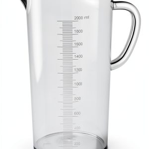 EISCO Plastic Pitcher 2L Autoclavable Polypropylene Measuring Jug-0