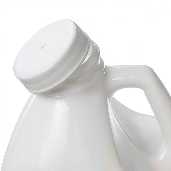 Hudson Exchange 1/2 Gallon Round Plastic Jug with Cap HDPE 6 Pack-2
