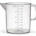 United Scientific™ Plastic Pitcher, 5000mL (1.32 Gallons) - Large Pitcher with Spout - Raised Graduations - Chemical Resistant, Autoclavable, 1 Each-0